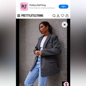 Pretty Little Thing Double breasted blazer